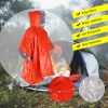 Outdoor first aid raincoat survival emergency camping supplies wilderness loss of temperature insulation and warmth equipment survival blanket