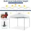 10 x 10 Feet Foldable Outdoor Instant Pop-up Canopy with Carry Bag