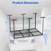 4 ft. x 6 ft. Overhead Garage Storage Rack Heavy Duty Metal Garage Ceiling Storage Racks