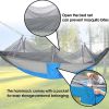 Travel Camping Hammock with Net Mosquito Lightweight Nylon Fabric