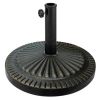 Patio Heavy-Duty Outdoor Stand Bronze Umbrella Base